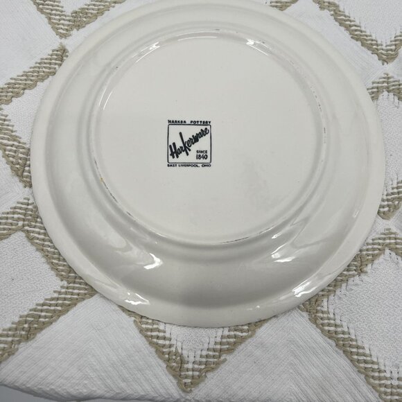Harker Pottery 2 dinner plates 9 1/2" - Picture 4 of 6